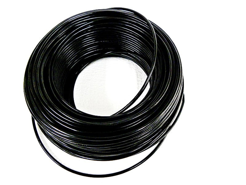 CABO FLEXÍVEL 1,50mm² 70°C 450/750V 100 MTS - PRETO